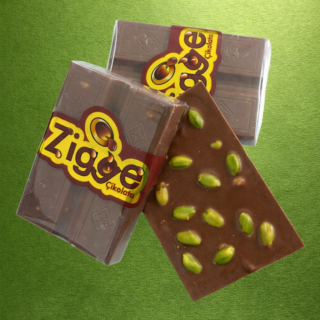 Fıstıklı Tablet Çikolata 60gr