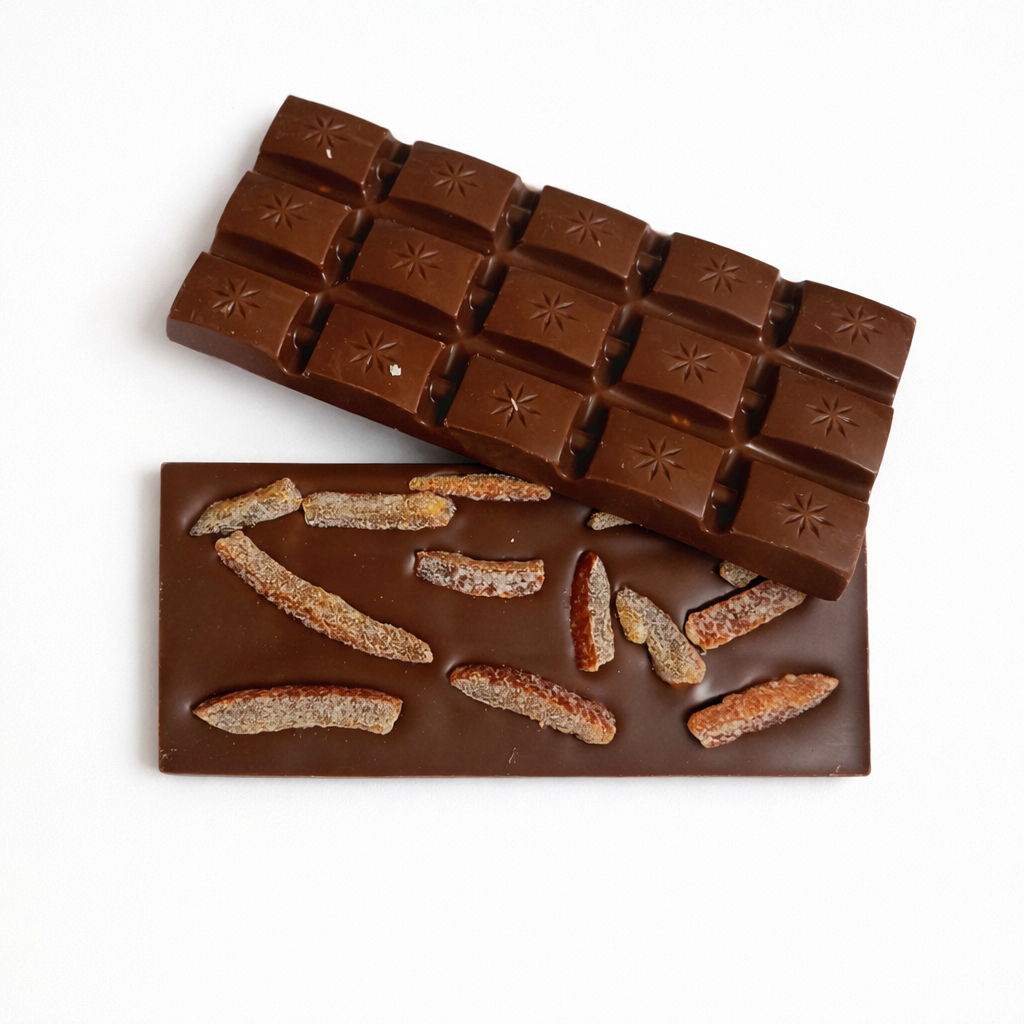 Şerit Portakal Tablet Çikolata 100gr